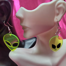 Load image into Gallery viewer, Alien Earrings
