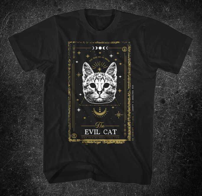 Bad Cat Tarot T-Shirt