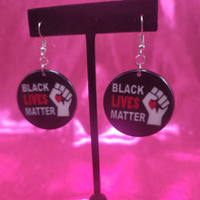 Load image into Gallery viewer, Black Lives Matter Earrings
