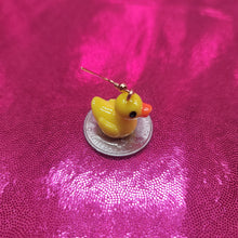 Load image into Gallery viewer, Rubber Duckie Earrings
