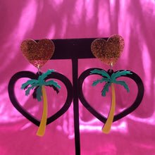 Load image into Gallery viewer, Acrylic Palm Tree Earrings

