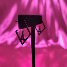 Load image into Gallery viewer, Eiffel Tower Silhouette Earrings
