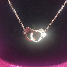 Load image into Gallery viewer, Gold Handcuff Necklace

