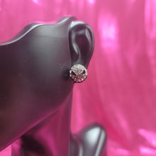 Load image into Gallery viewer, Jack Skellington Sparkly Post Earrings
