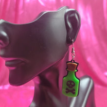 Load image into Gallery viewer, Poison Bottle Earrings

