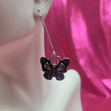 Load image into Gallery viewer, Butterfly Skull Earrings
