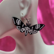Load image into Gallery viewer, Silence Moth Earrings
