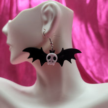 Load image into Gallery viewer, Goofy Bat Earrings
