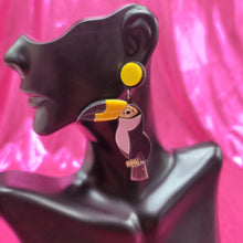 Load image into Gallery viewer, Toucan Earrings
