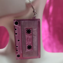 Load image into Gallery viewer, Large Cassette Earrings
