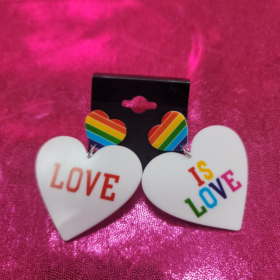 Love IS Love Earrings