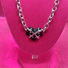 Load image into Gallery viewer, Dark Heart Necklace
