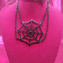 Load image into Gallery viewer, Spiderweb Necklace
