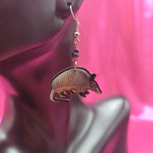 Load image into Gallery viewer, Armadillo Earrings
